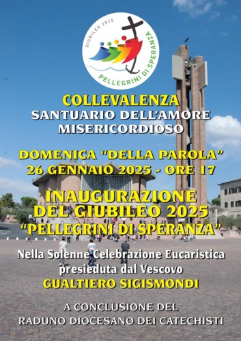 inaugurazione giubileo 2025 a Collevalenza